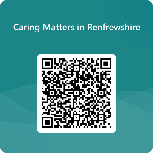 QRCode for Caring Matters in Renfrewshire Survey